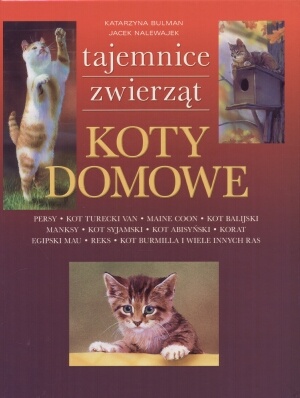 Okładka: Katarzyna Bulman - Koty domowe
