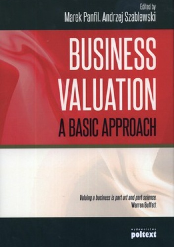 Okładka: Marek Panfil - Business valuation. A basic approach