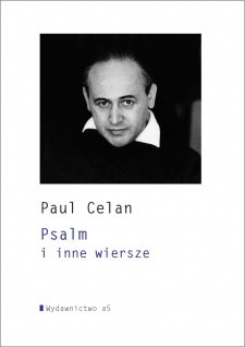 Okładka: Paul Celan - Psalm i inne wiersze