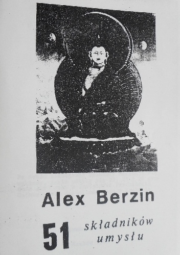 Okładka: Alexander Berzin - 51 składników umysłu według Abhidharmy