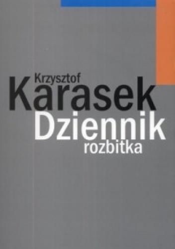 Okładka: Krzysztof Karasek - Dziennik rozbitka