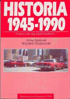 Okładka: Wojciech Roszkowski - Historia 1945-1990