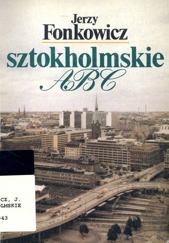 Okładka: Jerzy Fonkowicz - Sztokholmskie ABC