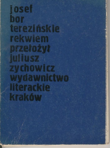 Okładka: Josef Bor - Terezińskie rekwiem