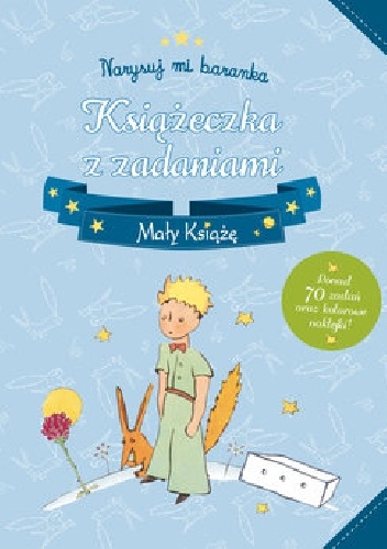 Okładka:  praca zbiorowa - Narysuj mi baranka. Książeczka z zadaniami. Mały Książę