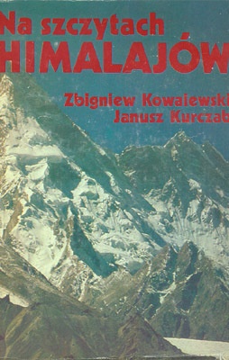 Okładka: Janusz Kurczab - Na szczytach Himalajów