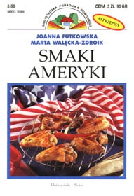 Okładka: Joanna Futkowska - Smaki Ameryki