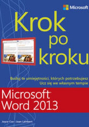 Okładka: Cox Joyce - Microsoft Word 2013. Krok po kroku