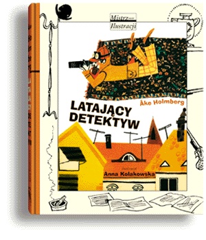 Okładka: Åke Holmberg - Latający detektyw