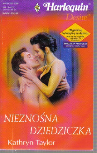 Okładka: Kathryn Taylor - Nieznośna dziedziczka