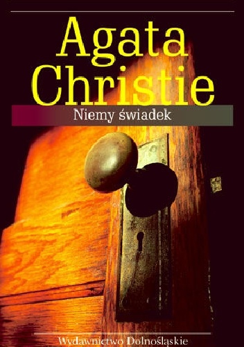Okładka: Agatha Christie - Niemy świadek
