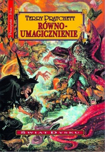 Okładka: Terry Pratchett - Równoumagicznienie