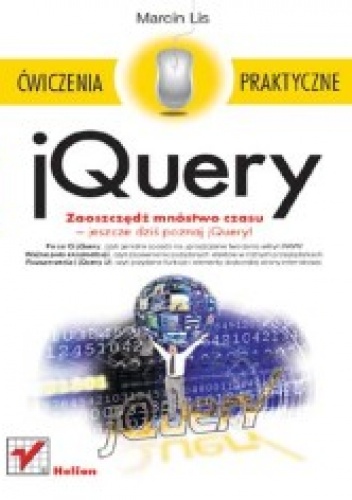 Okładka: Marcin Lis - jQuery. Ćwiczenia praktyczne