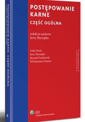 Okładka: Jerzy Skorupka - Postępowanie karne. Część ogólna