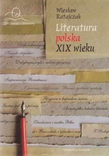 Okładka: Wiesław Ratajczak - Literatura polska XIX wieku