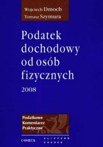 Okładka: Wojciech Dmoch - Podatek dochodowy od osób fizycznych 2008