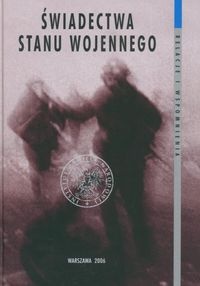 Okładka: Antoni Dudek - świadectwo stanu wojennego -