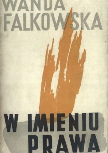 Okładka: Wanda Falkowska - W imieniu prawa