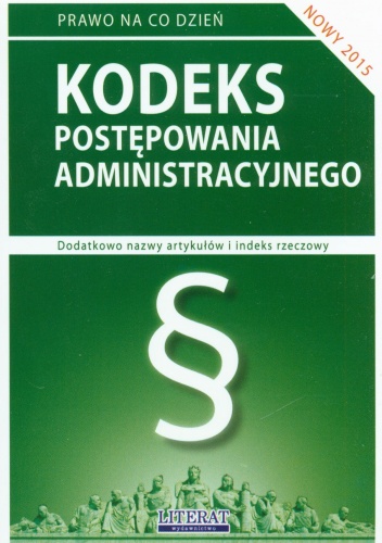 Okładka: Ewelina Koniuszek - Kodeks postępowania administracyjnego