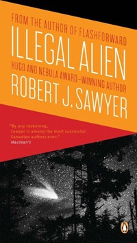 Okładka: Robert J. Sawyer - Illegal Alien