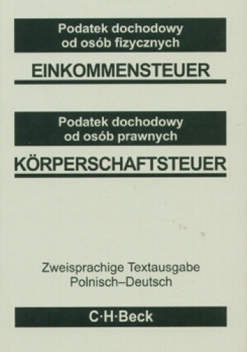 Okładka: Jens Jungmann - Podatek dochodowy od osób fizycznych. Podatek dochodowy od o