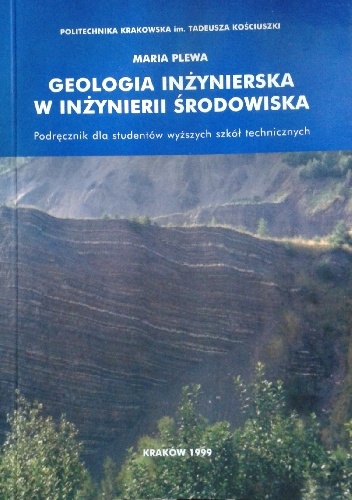 Okładka: Maria Plewa - Geologia inżynierska w inżynierii środowiska