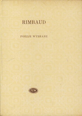 Okładka: Arthur Rimbaud - Poezje wybrane