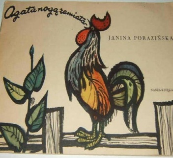 Okładka: Janina Porazińska - Agata nogą zamiata