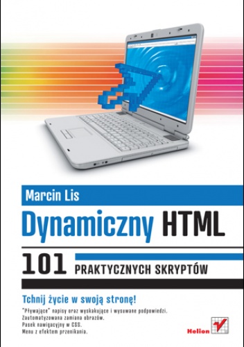 Okładka: Marcin Lis - Dynamiczny HTML. 101 praktycznych skryptów