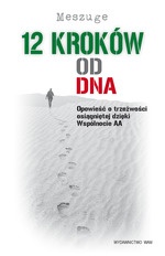 Okładka:  Meszuge - 12 kroków od dna. Opowieść o trzeźwości osiągniętej dzięki Wspólnocie AA