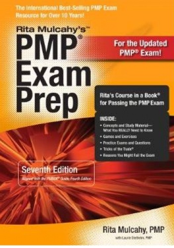 Okładka: Rita Mulcahy - PMP Exam Prep, Seventh Edition: Rita's Course in a Book for Passing the PMP Exam