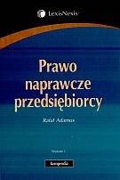 Okładka: Rafał Adamus - Prawo naprawcze przedsiębiorcy