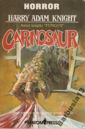 Okładka: Harry Adam Knight - Carnosaur