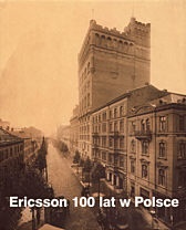 Okładka:  praca zbiorowa - Ericsson. 100 lat w Polsce