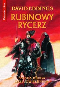 Okładka: David Eddings - Rubinowy rycerz