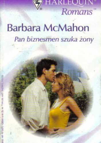 Okładka: Barbara McMahon - Pan biznesmen szuka żony