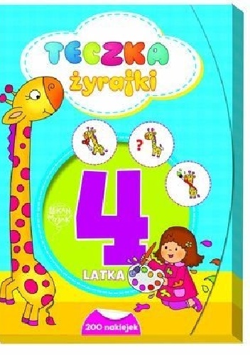 Okładka: Joanna Myjak - Teczka żyrafki. 4 latka
