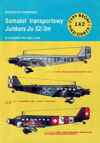 Okładka: Benedykt Kempski - Samolot transportowy Junkers Ju 52/3m