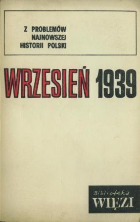 Okładka: Melchior Wańkowicz - Wrzesień 1939