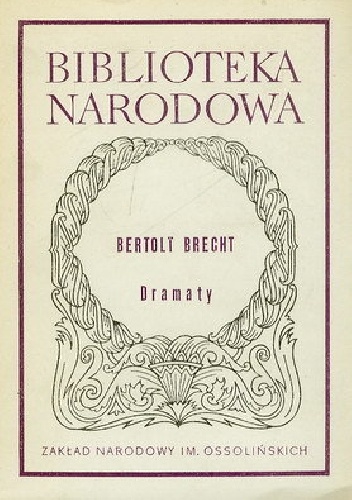 Okładka: Bertolt Brecht - Dramaty