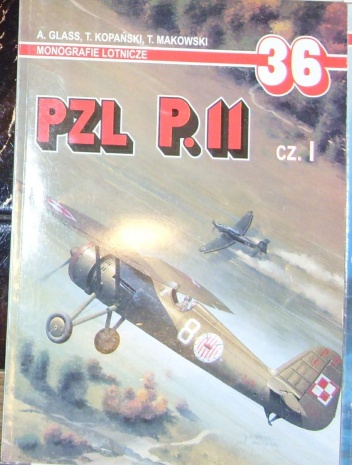 Okładka: Tomasz Makowski - PZL P.11 (część 1)