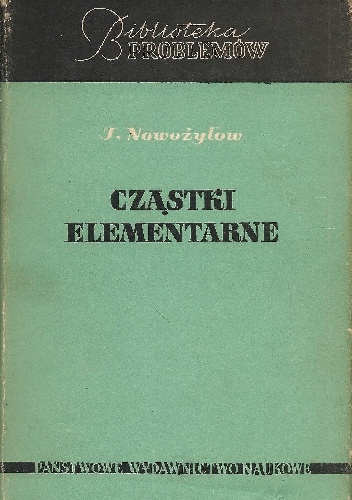 Okładka: Jurij Nowożyłow - Cząstki elementarne