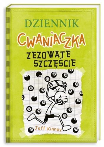 Okładka: Jeff Kinney - Zezowate szczęście