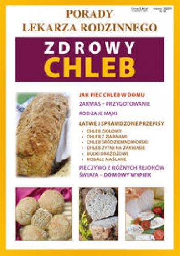 Okładka: Monika Basse - Zdrowy chleb. Porady lekarza rodzinnego