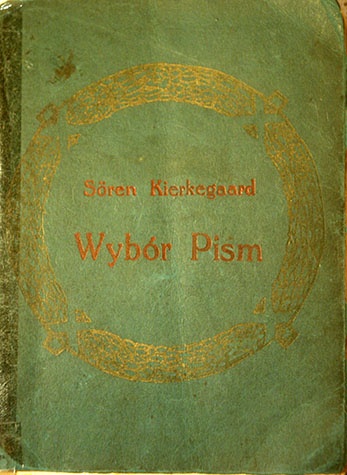 Okładka: Søren Aabye Kierkegaard - Wybór Pism