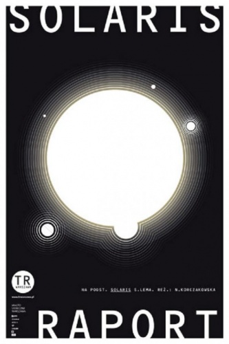 Okładka: Stanisław Lem - Solaris. Raport