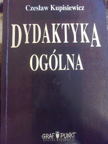 Okładka: Czesław Kupisiewicz - Dydaktyka ogólna