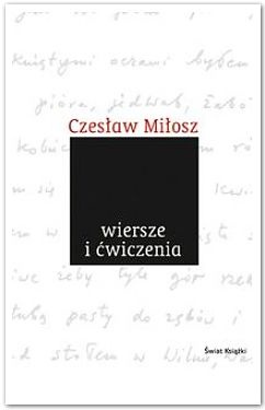 Okładka: Czesław Miłosz - Wiersze i ćwiczenia