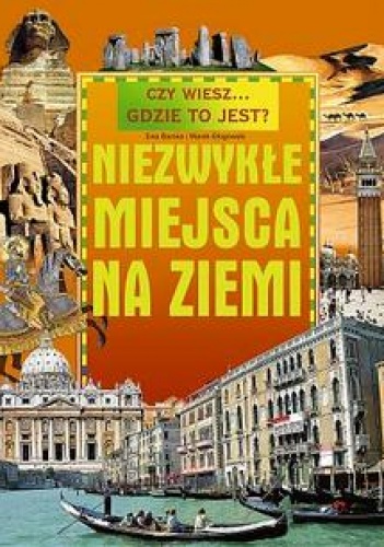 Okładka: Ewa Barska - Niezwykłe miejsca na Ziemi.