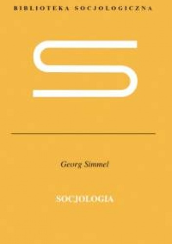 Okładka: Georg Simmel - Socjologia